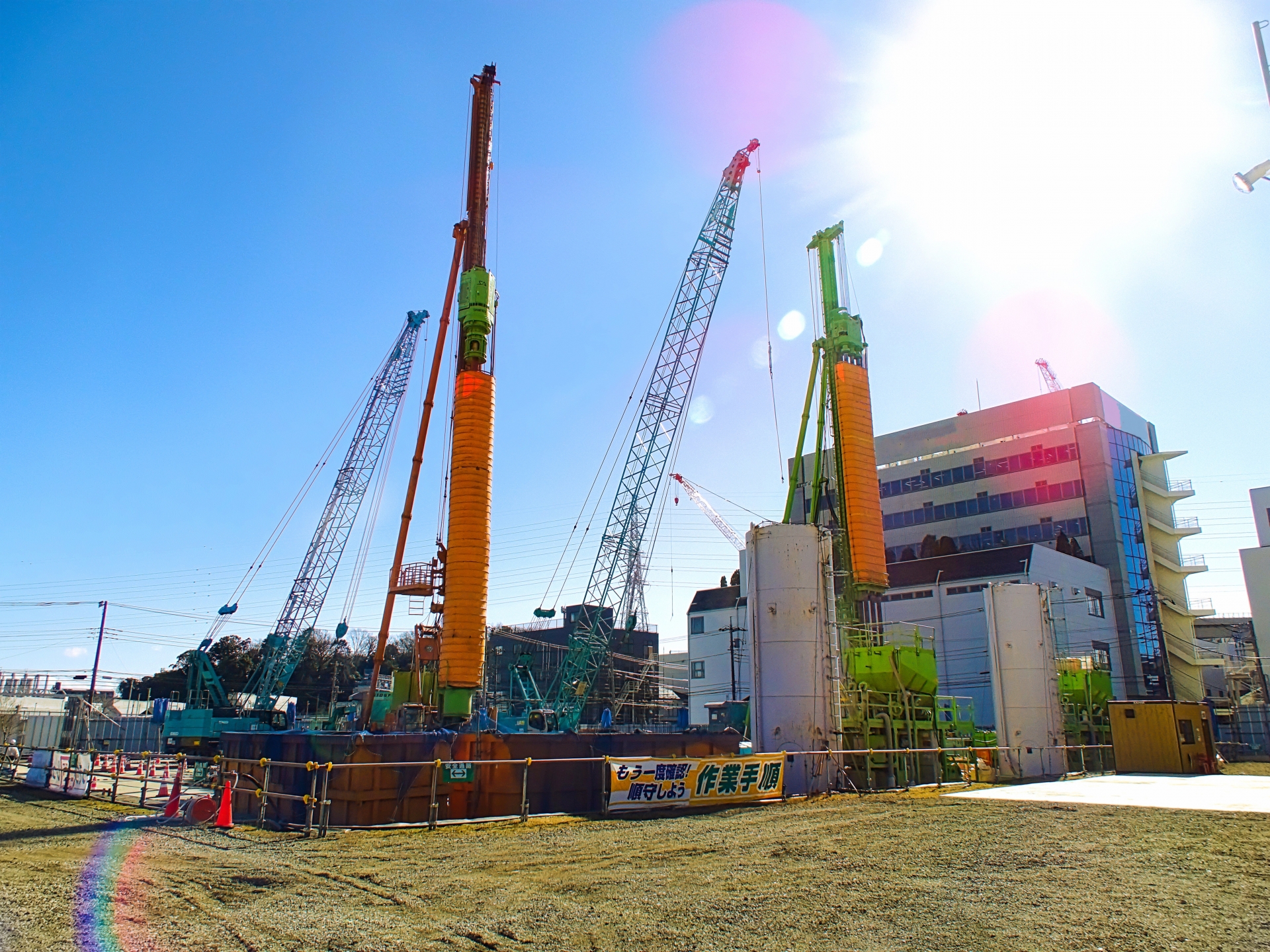 地盤改良工事のことなら都築㈱へ